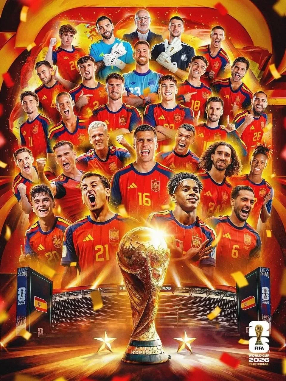⚽ Испания — чемпион мира по футболу

«Красная фурия» обыграла Аргентину со счётом 1-0.

Единственный
