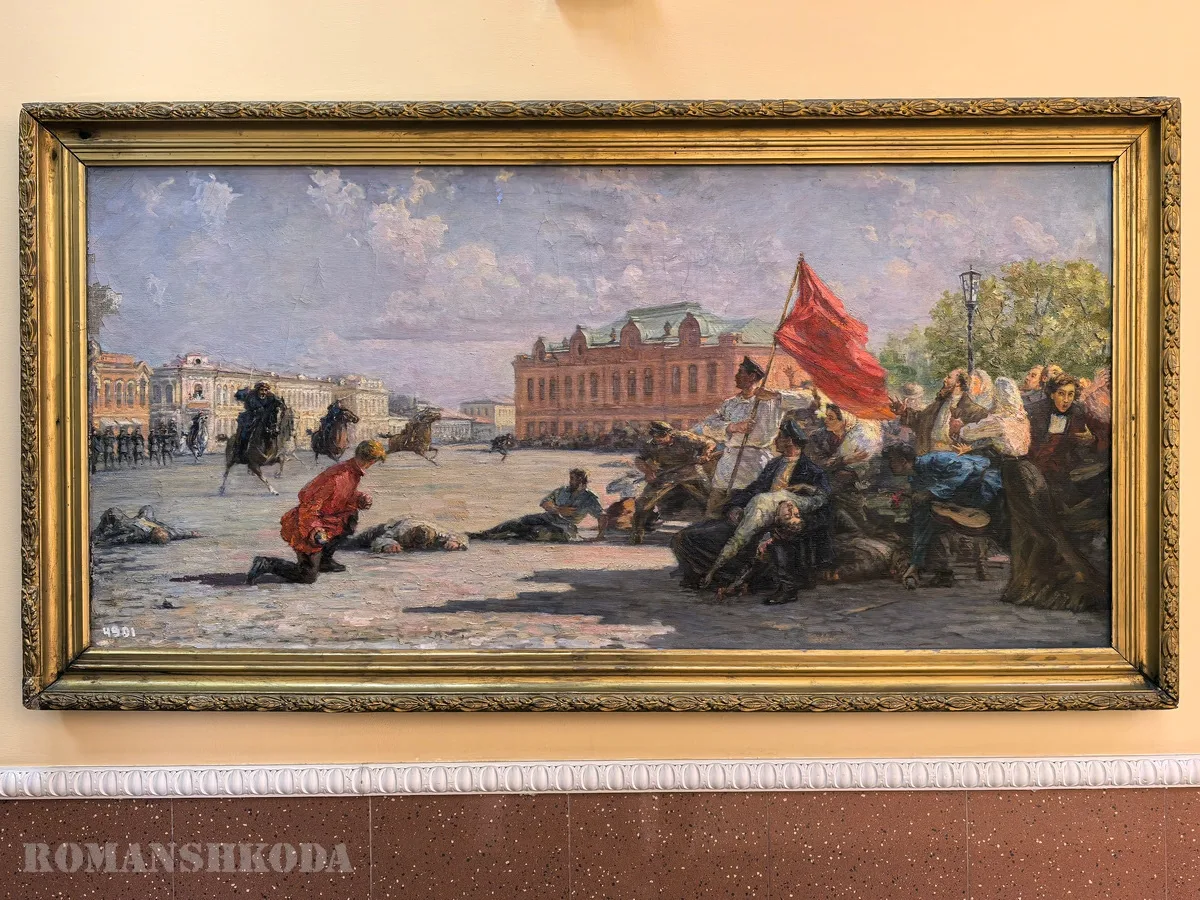 В Медицинском университете висит уникальная картина. На первый взгляд – не очень понятн...