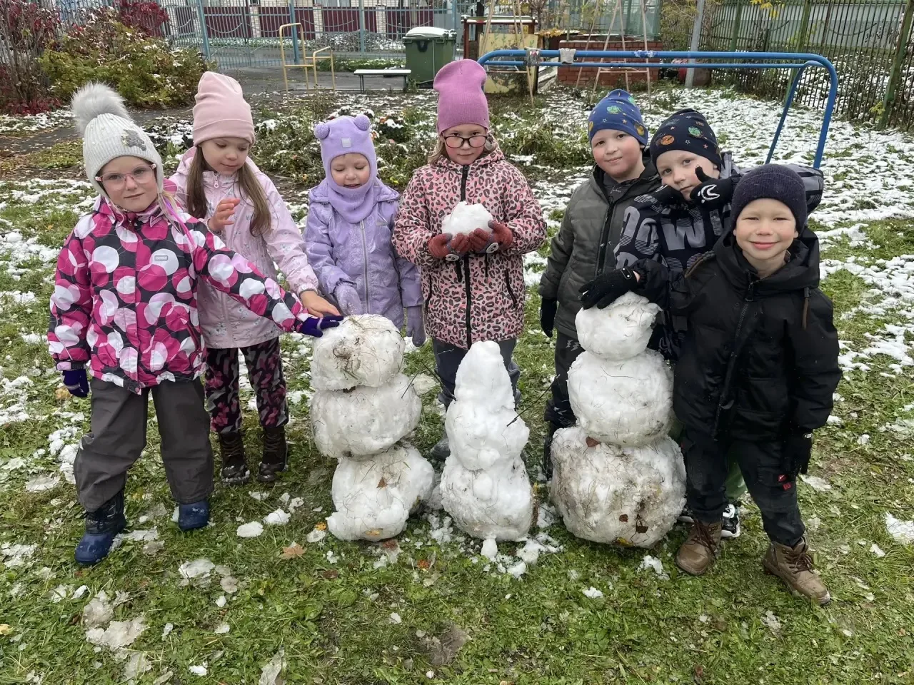 ❄️ Первый снег — настоящее чудо!⛄️