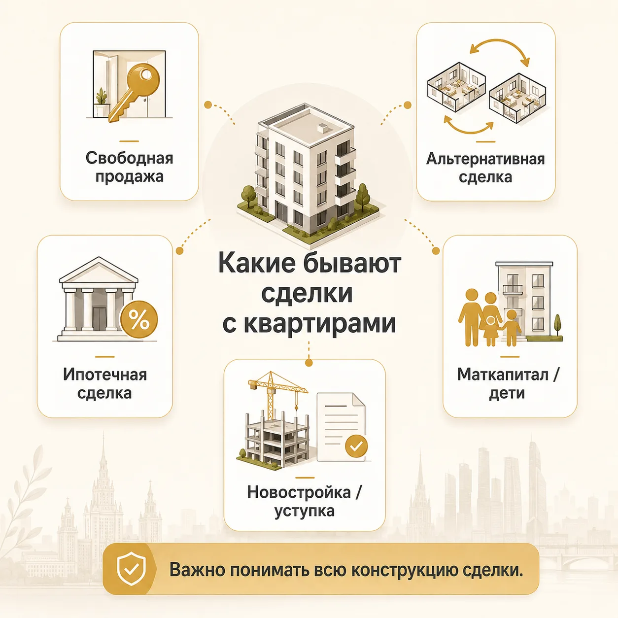 Свободная, альтернативная, ипотечная. Почему две сделки с квартирами могут быть совсем ...