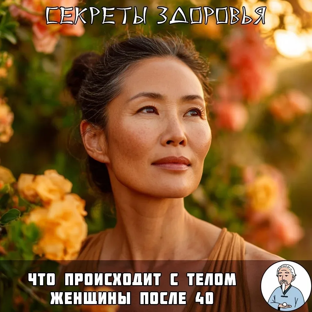 🌸 Второе рождение: как восточная медицина помогает женщинам после 40