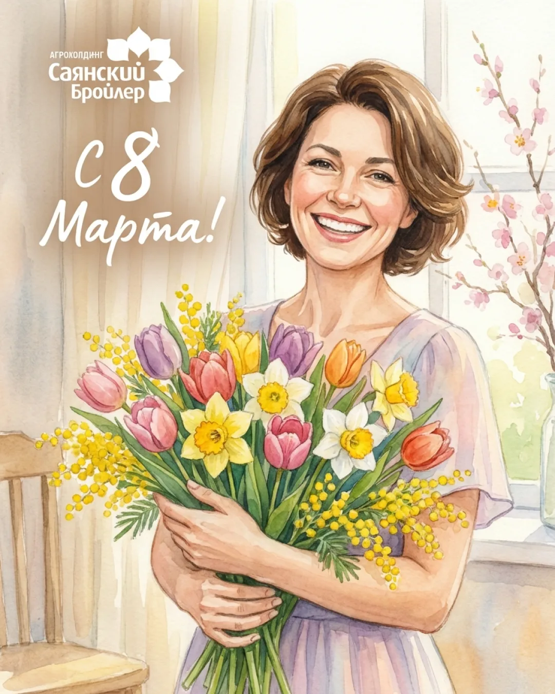 🌸 8 марта — Международный женский день  Дорогие женщины! От всей души поздравляем вас с этим светлым