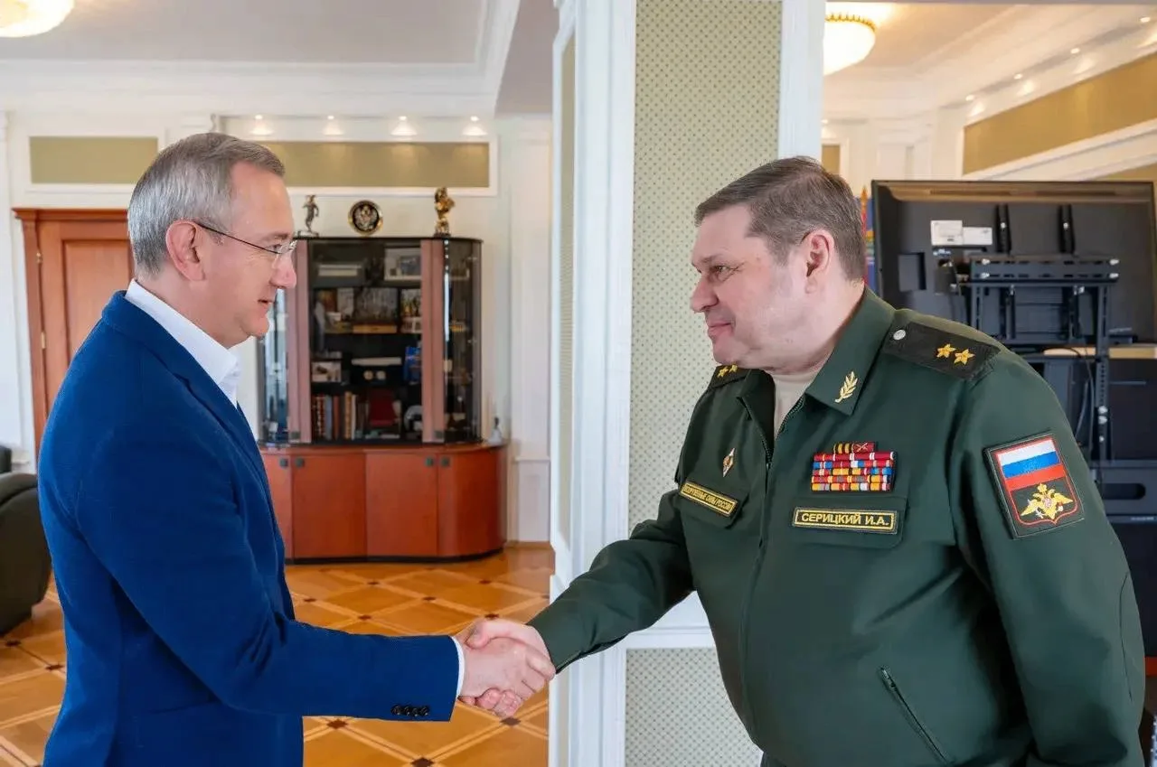 Губернатор Калужской области провел рабочую встречу с и.о. командующего войсками Московского военног