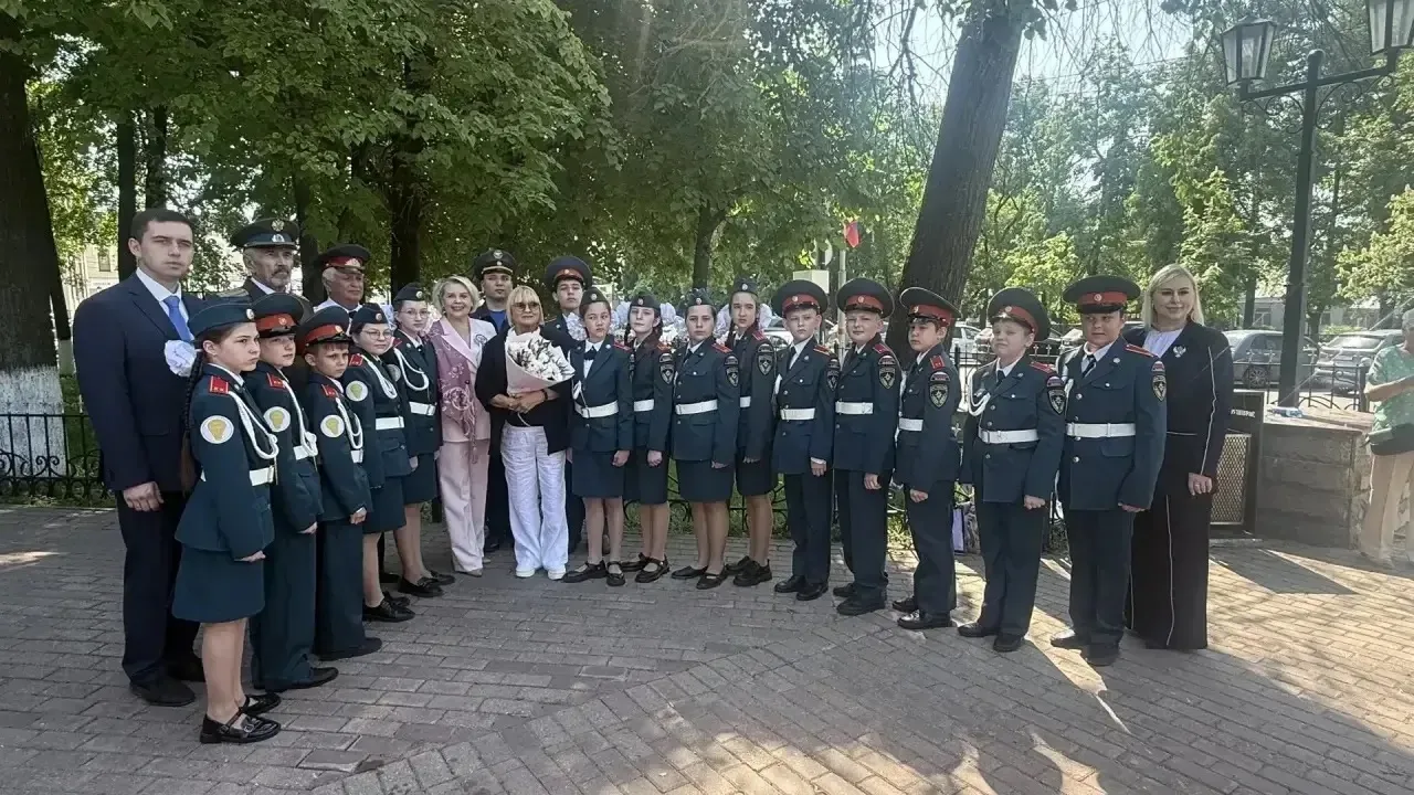 22 мая в  школе «КвантУм» прошла традиционная церемония принятия торжественного обещания кадетами. В
