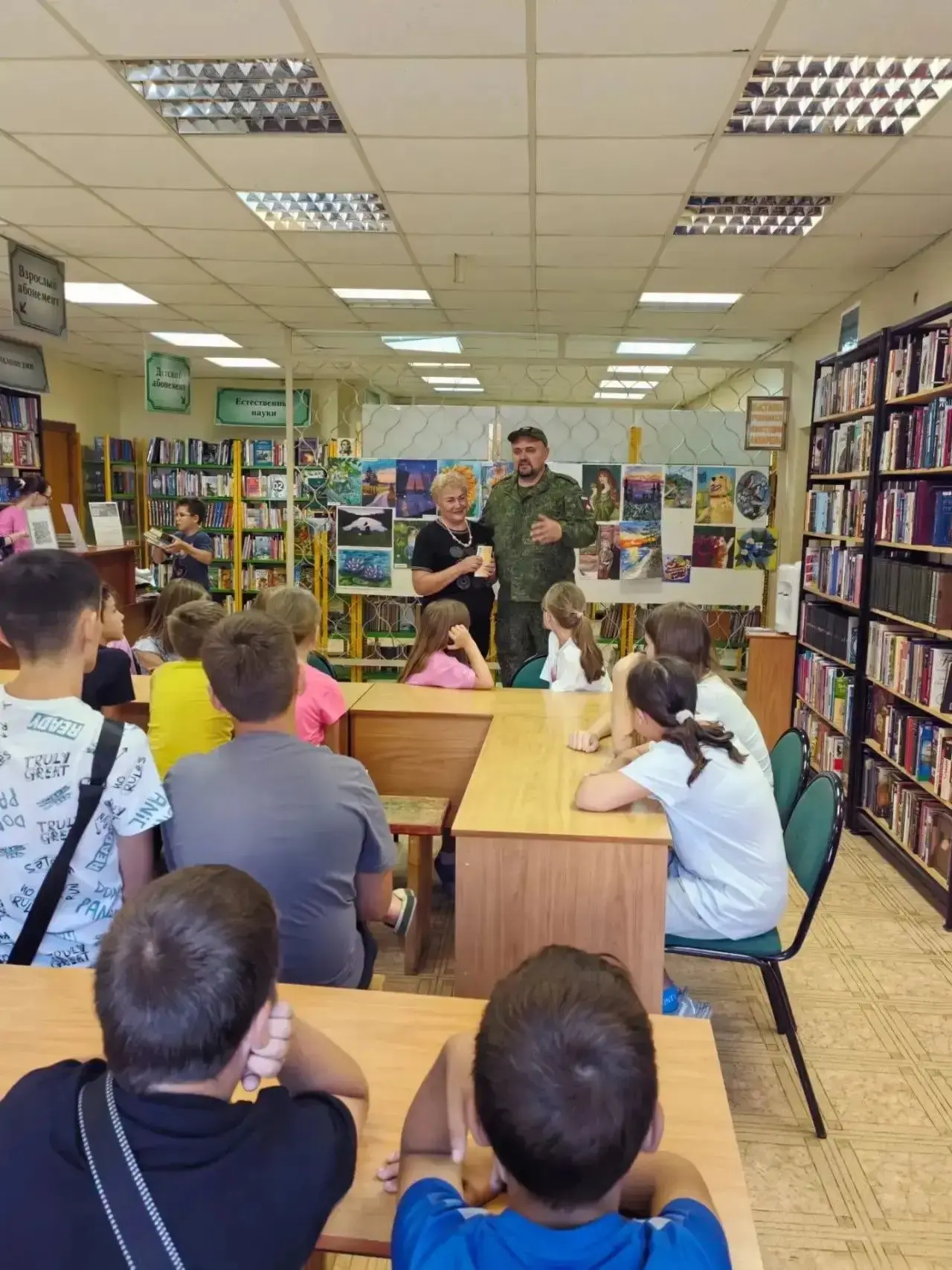Еще одна интересная встреча для ребят из лагеря "Родник" прошла в начале августа с Влад...