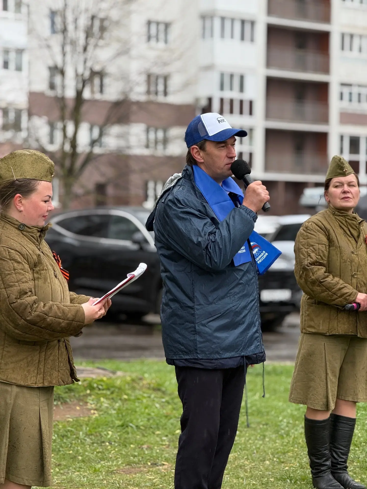 ✅ Победный привал едет по Тихвину