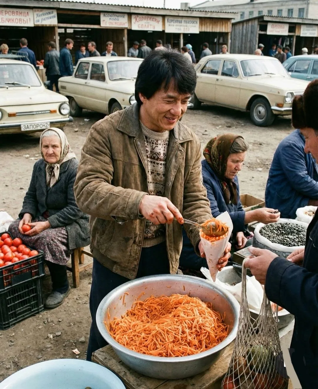 Это как сон. Когда актёры уходят, они приходят к нам во снах в роли трудовиков, продавцов и тому под