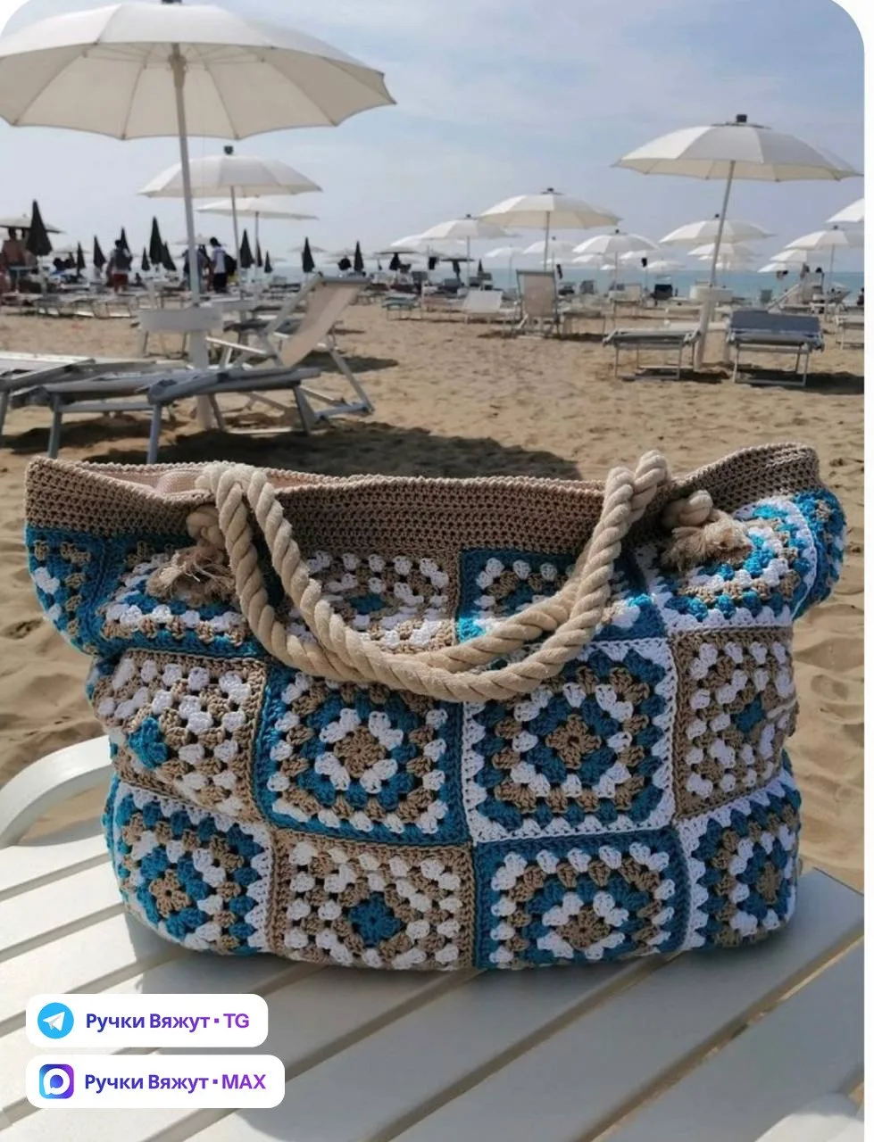 Сумочки из мотивов. Забираем в копилочку! 👜