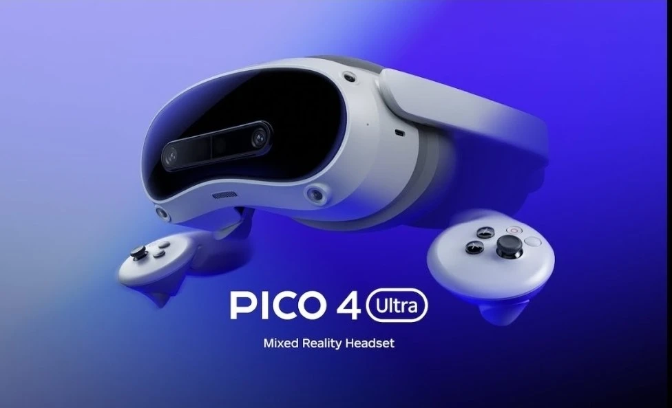 Продам б/у автономный VR-шлем Pico 4 ULTRA, 12/256 ГБ. Плюс дополнительная навеска на о...