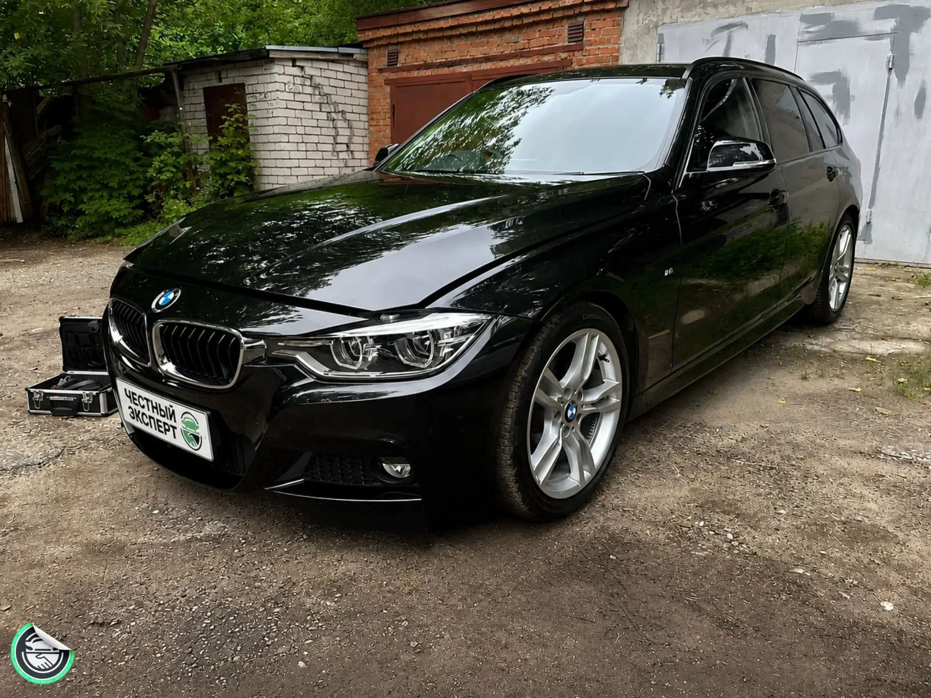 🚗 На осмотре:

 BMW 3 серии 318i 
1.5 AT (136 л.с.), задний привод, 
комплектация M Sport
2016 г. 
