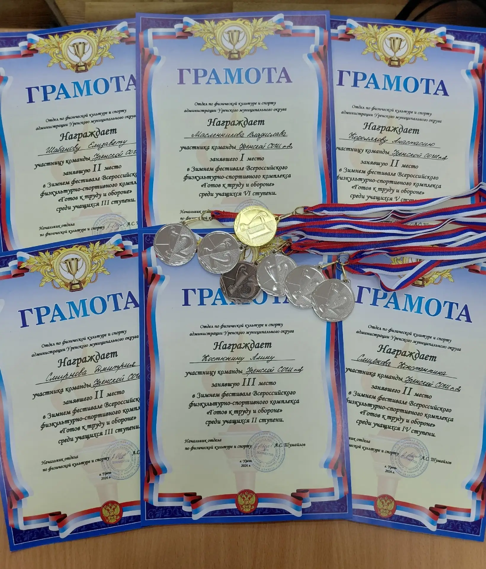 🏆Итоги зимнего фестиваля ГТО🏆  Подведены итоги Зимнего фестиваля Всероссийского физкультурно-спортив
