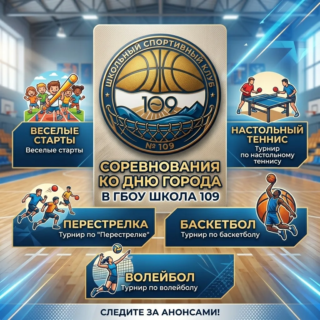 Ученики, вы готовы? Выходим с каникул и сразу за спортивные соревнования! ⚡🏆
