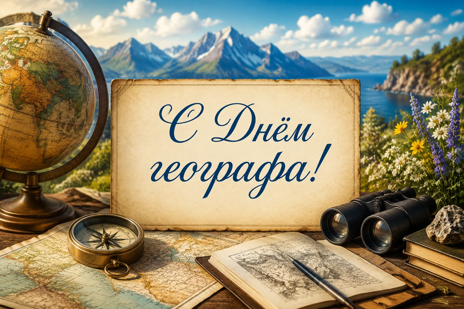 🎉 С Днём географа