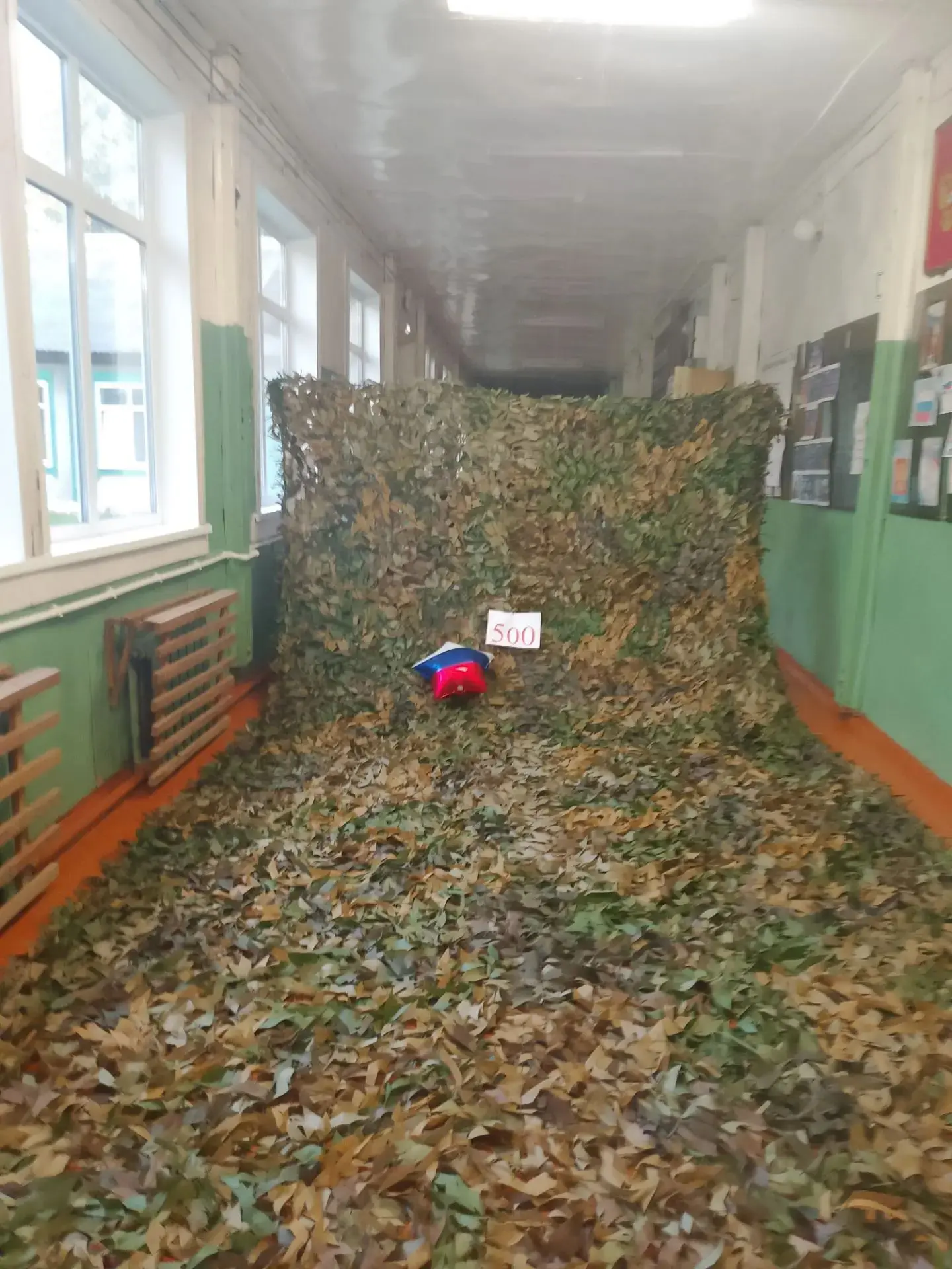Вот она, какая, пятисотая маскировочная сеть! Спасибо нашим паучкам- пчелкам и всем, кт...