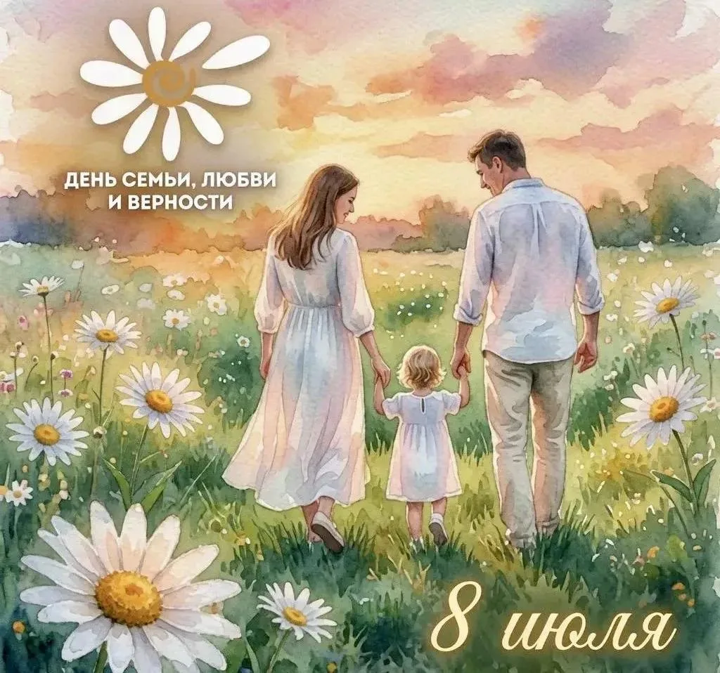 8 июля в России отмечается День семьи, любви и верности