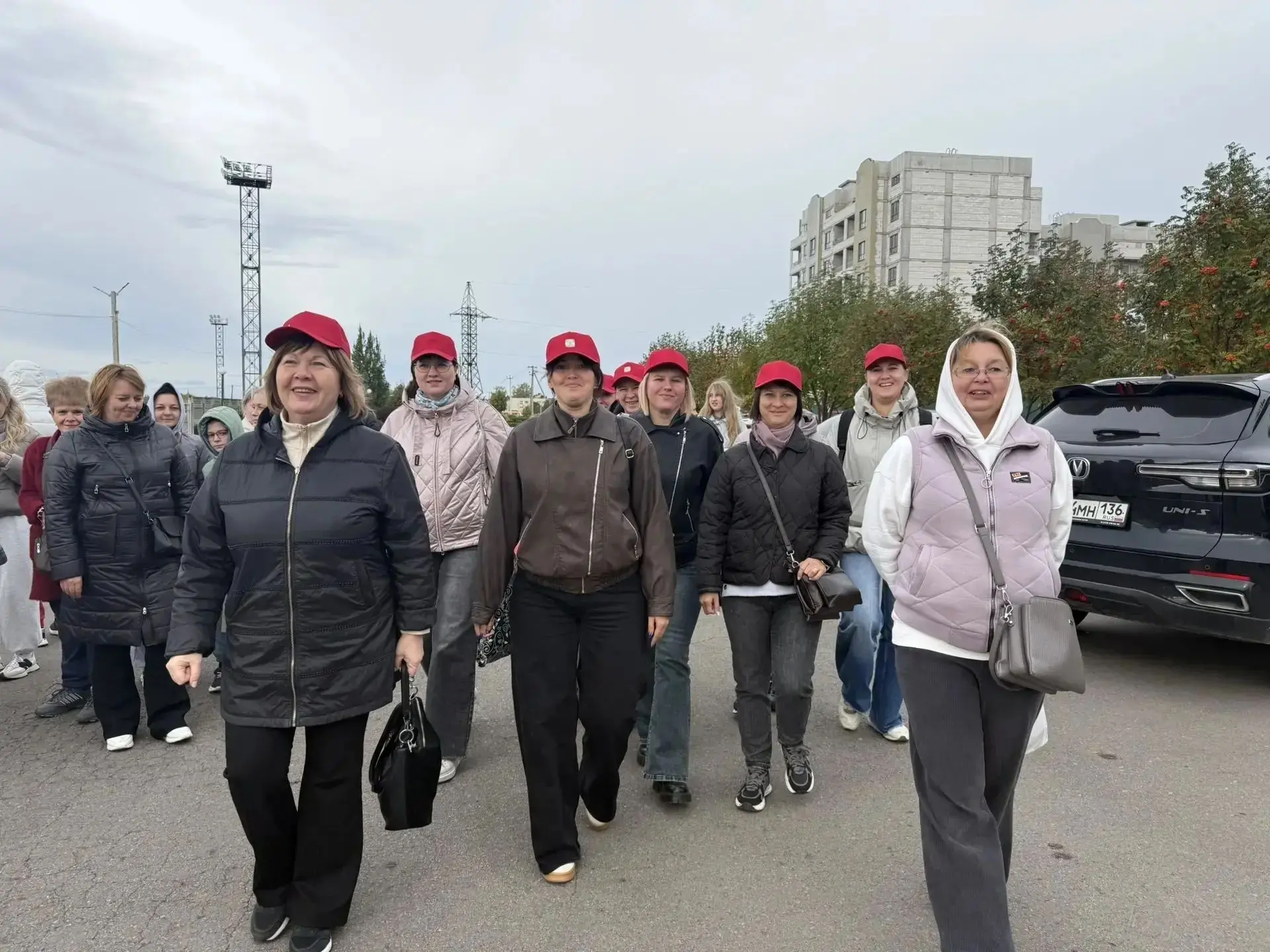 В Рамони вышли на акцию «10 000 шагов к жизни»