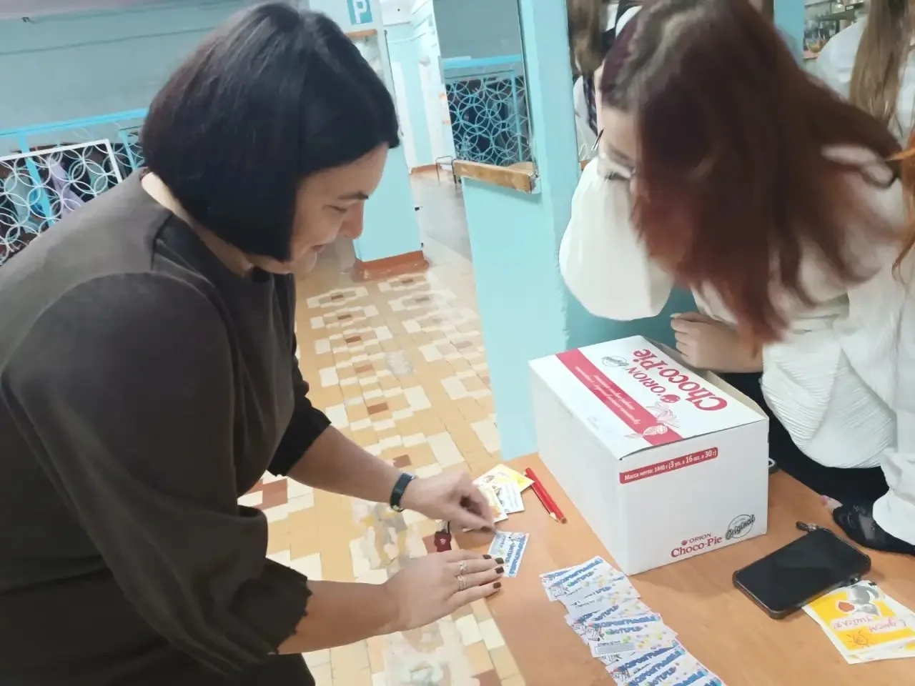 Беспроигрышная лотерея для наших преподавателей🍫