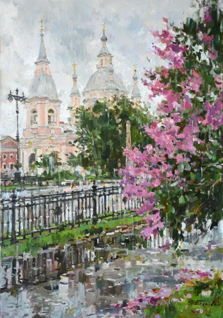 Летний дождь в Санкт-Петербурге☔

Художник: Павел Еськов