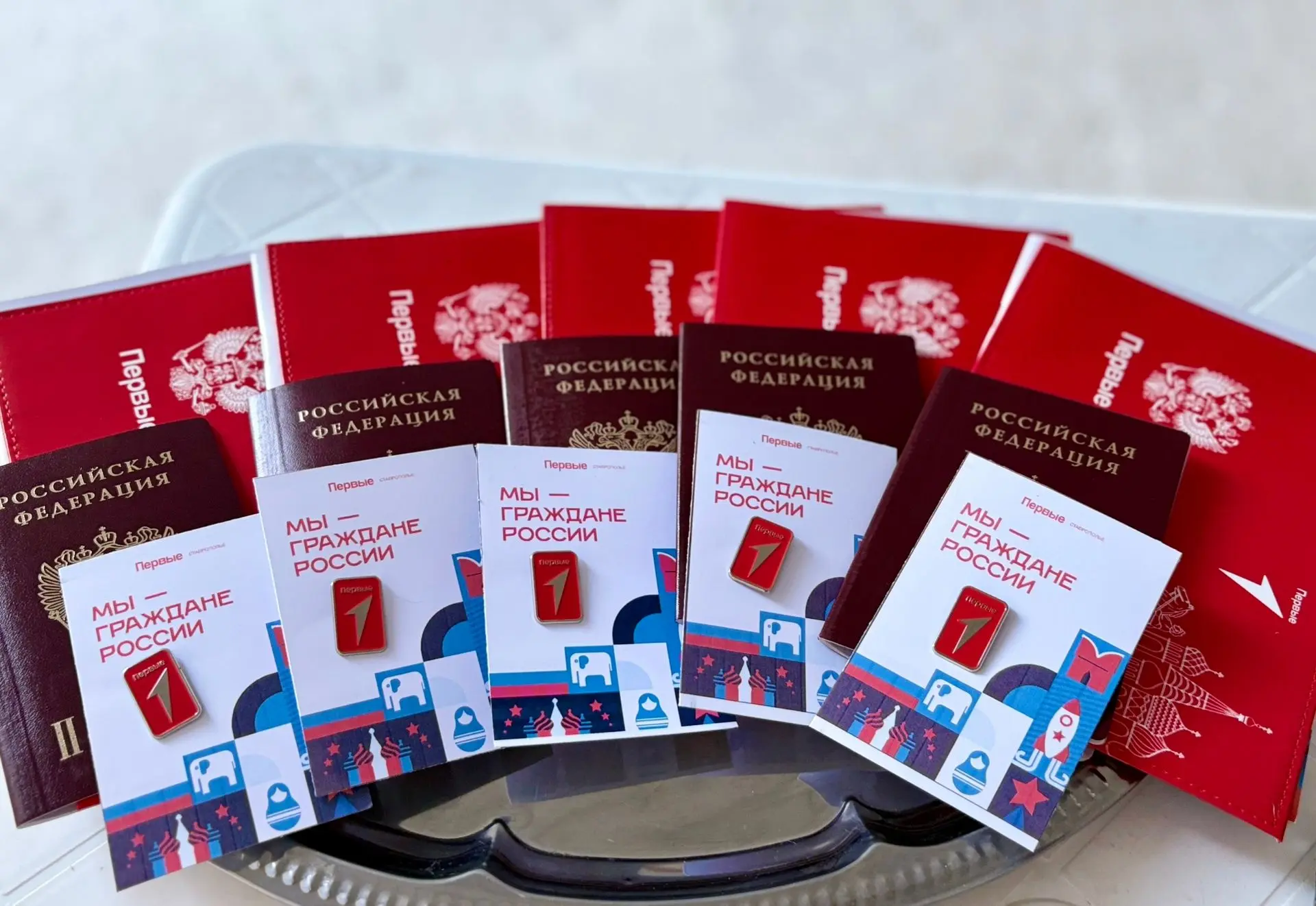 Первые документы — в День Государственного флага!