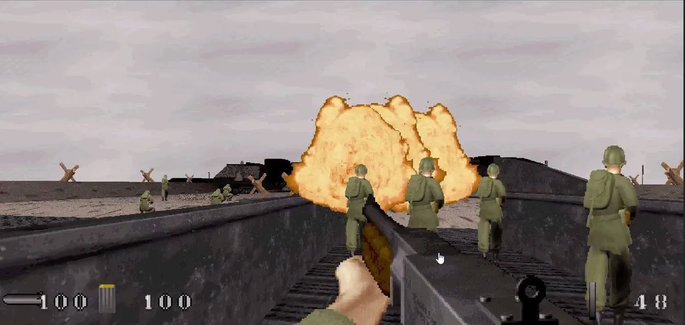 Ретрошутеры NAM (Napalm) и WWII GI портированные в браузер