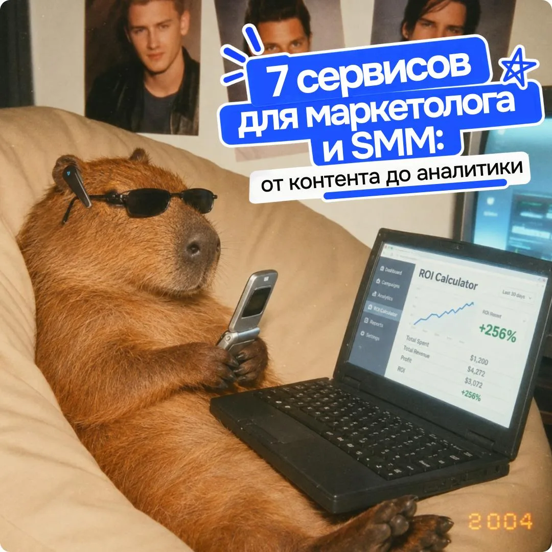 7 сервисов, которые должны быть у каждого SMM и маркетолога  👍