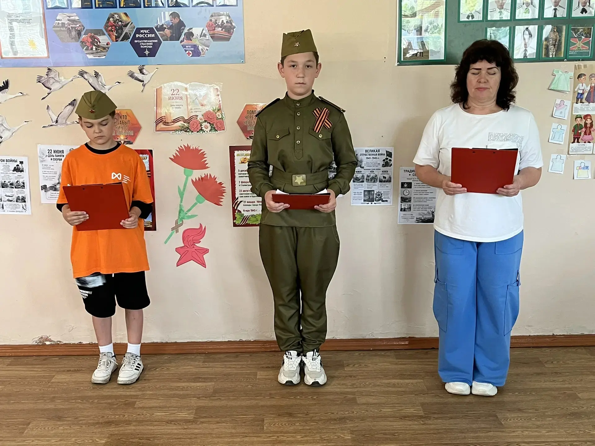 Тематическая линейка "Памяти героям Бреста" в рамках акции "Память священна".