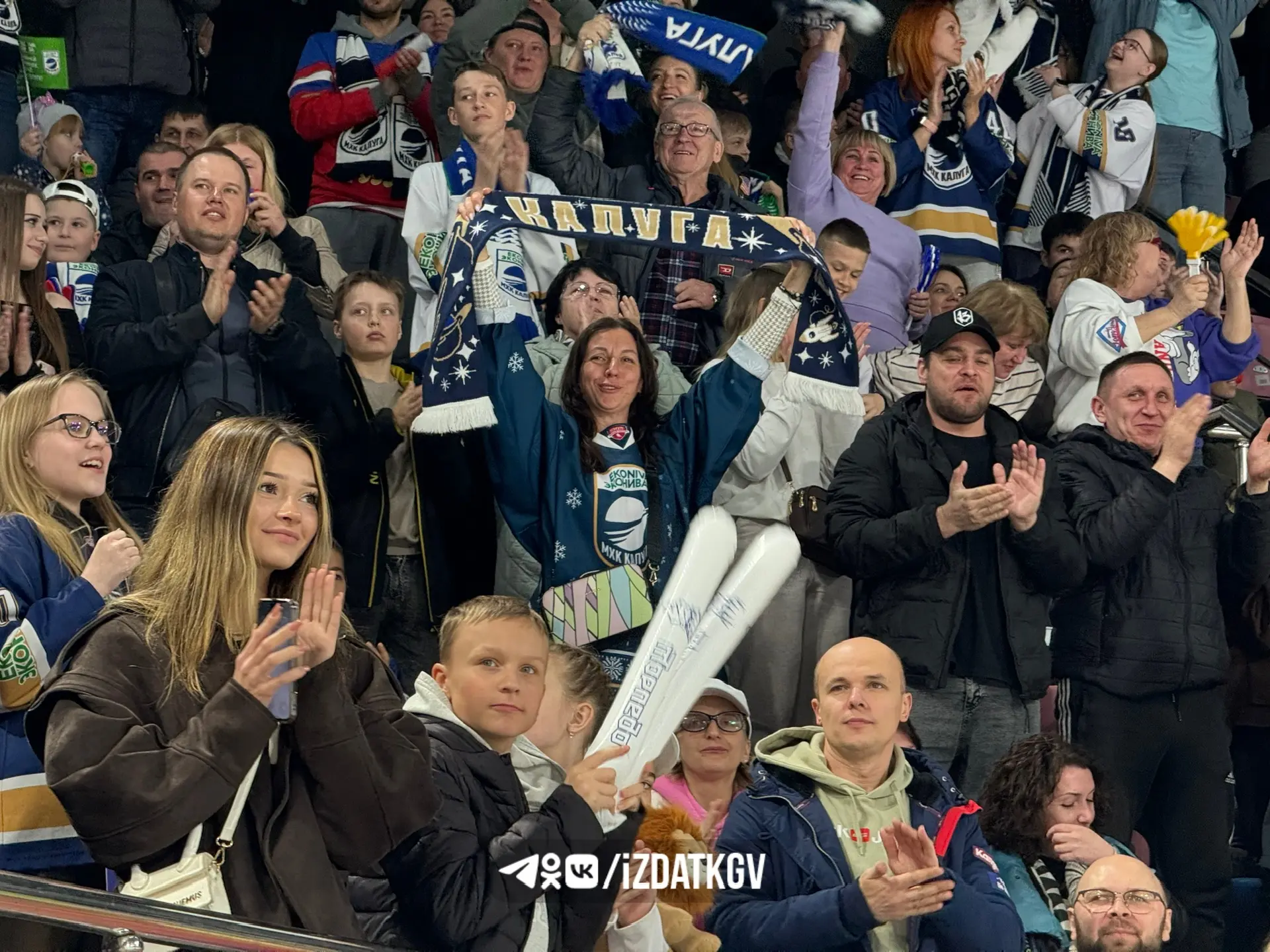 🏒«Калуга» одержала победу над «Гранитом» в 1/4 плей-офф НМХЛ  Наша команда принимает дома гостей из 