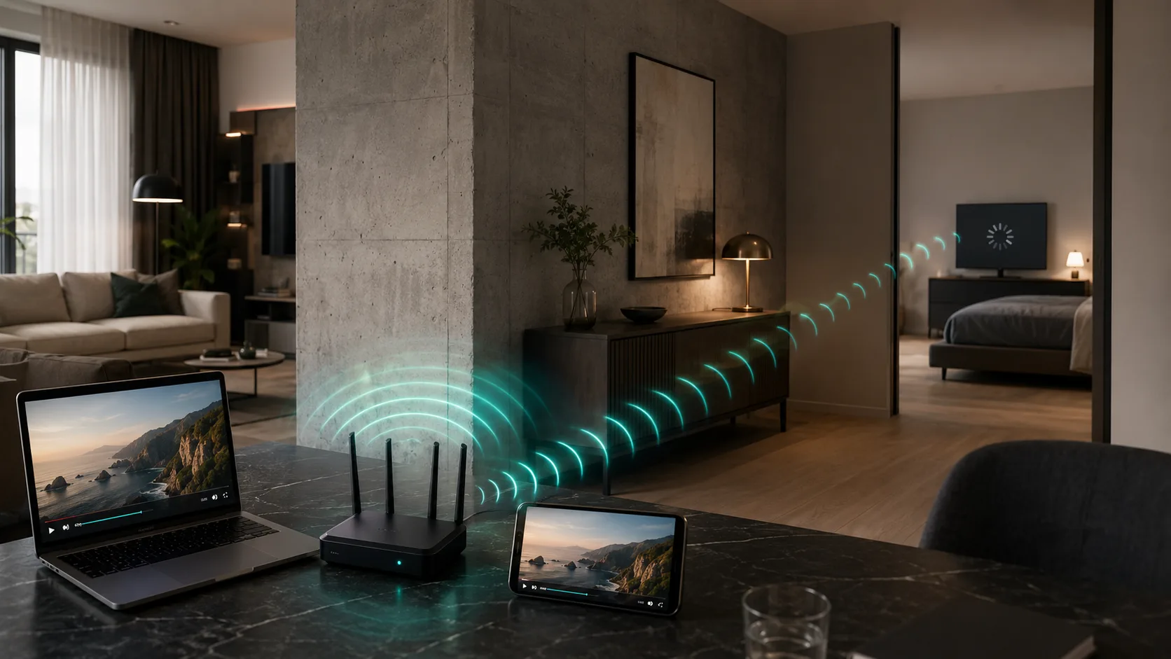 📶 Почему Wi-Fi ловит только рядом с роутером — и что с этим делать