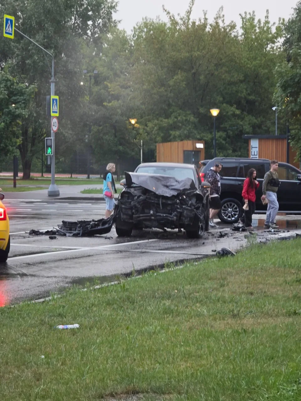 Мощное ДТП на пересечении Заревого и Шокальского 😰 Будьте там внимательнее, пока не ра...