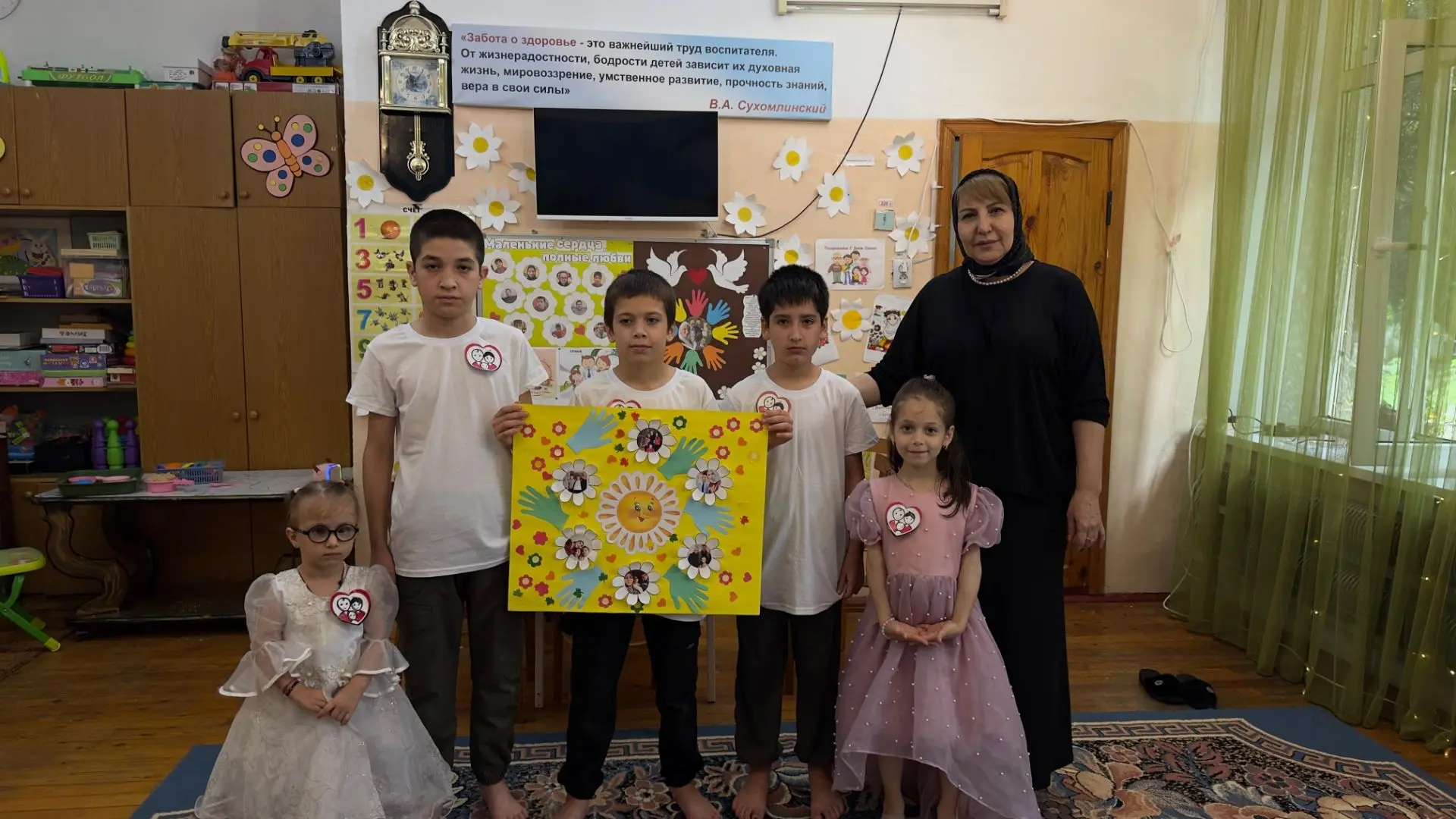 👨‍👩‍👧‍👦 Специалист по работе с семьей Ибрагимова Загра провела открытое занятие на ...