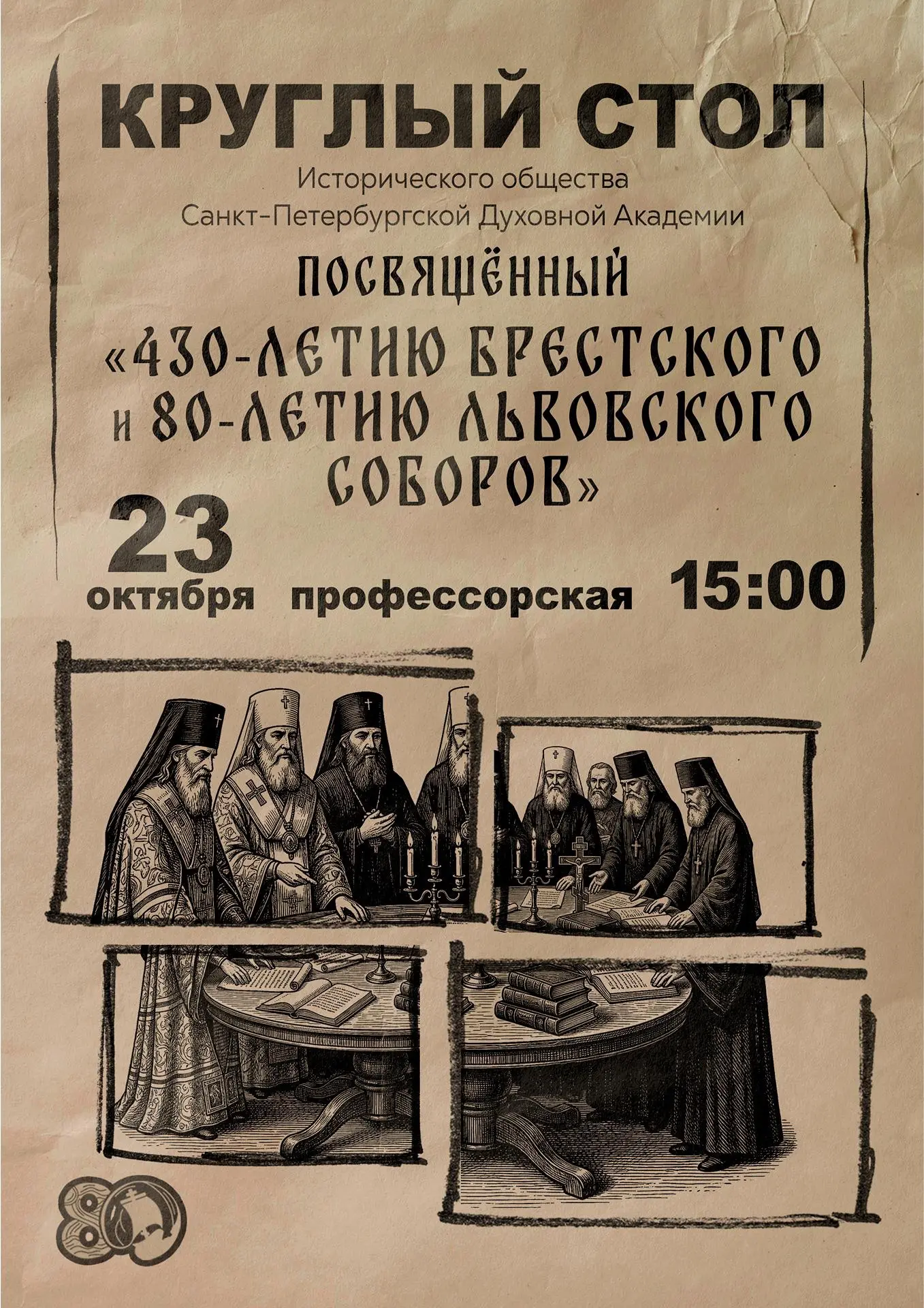 ❗️Круглый стол Исторического общества Санкт-Петербургской Духовной Академии, посвящённы...