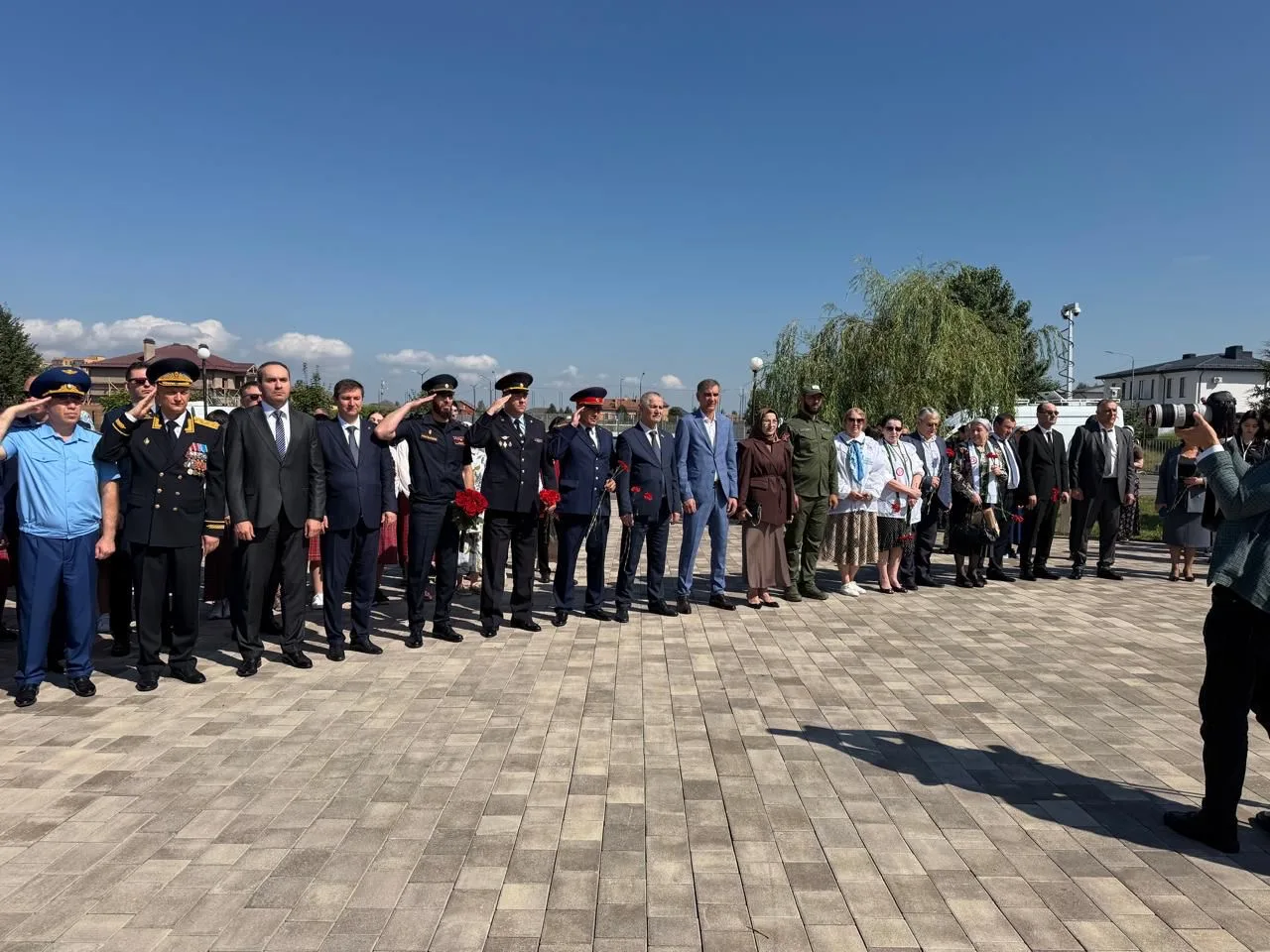✔️В Магасе представители «Единой России» почтили память жертв терроризма