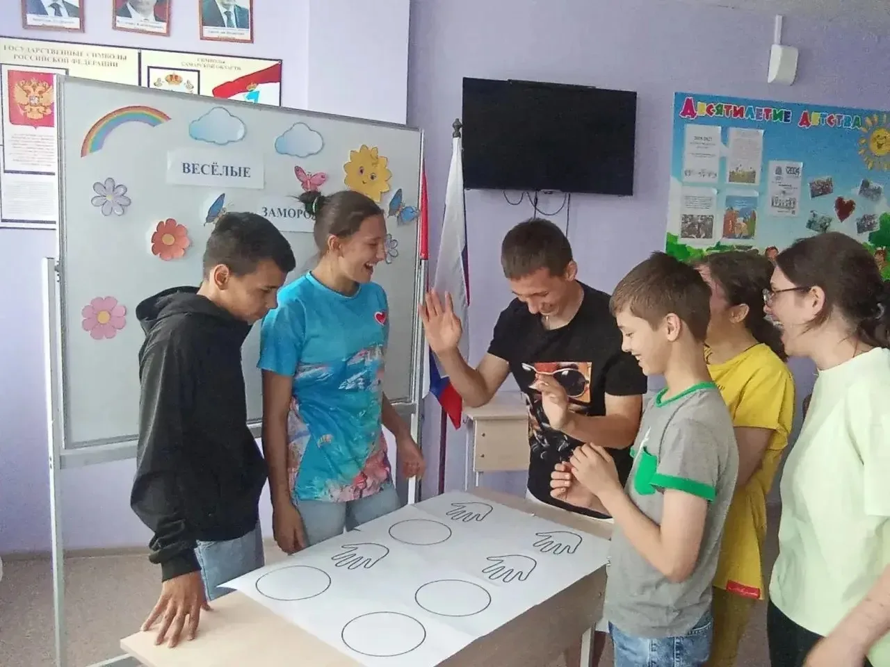 В КЦ "Янтарь" прошло развлекательное занятие "Весёлые заморочки".