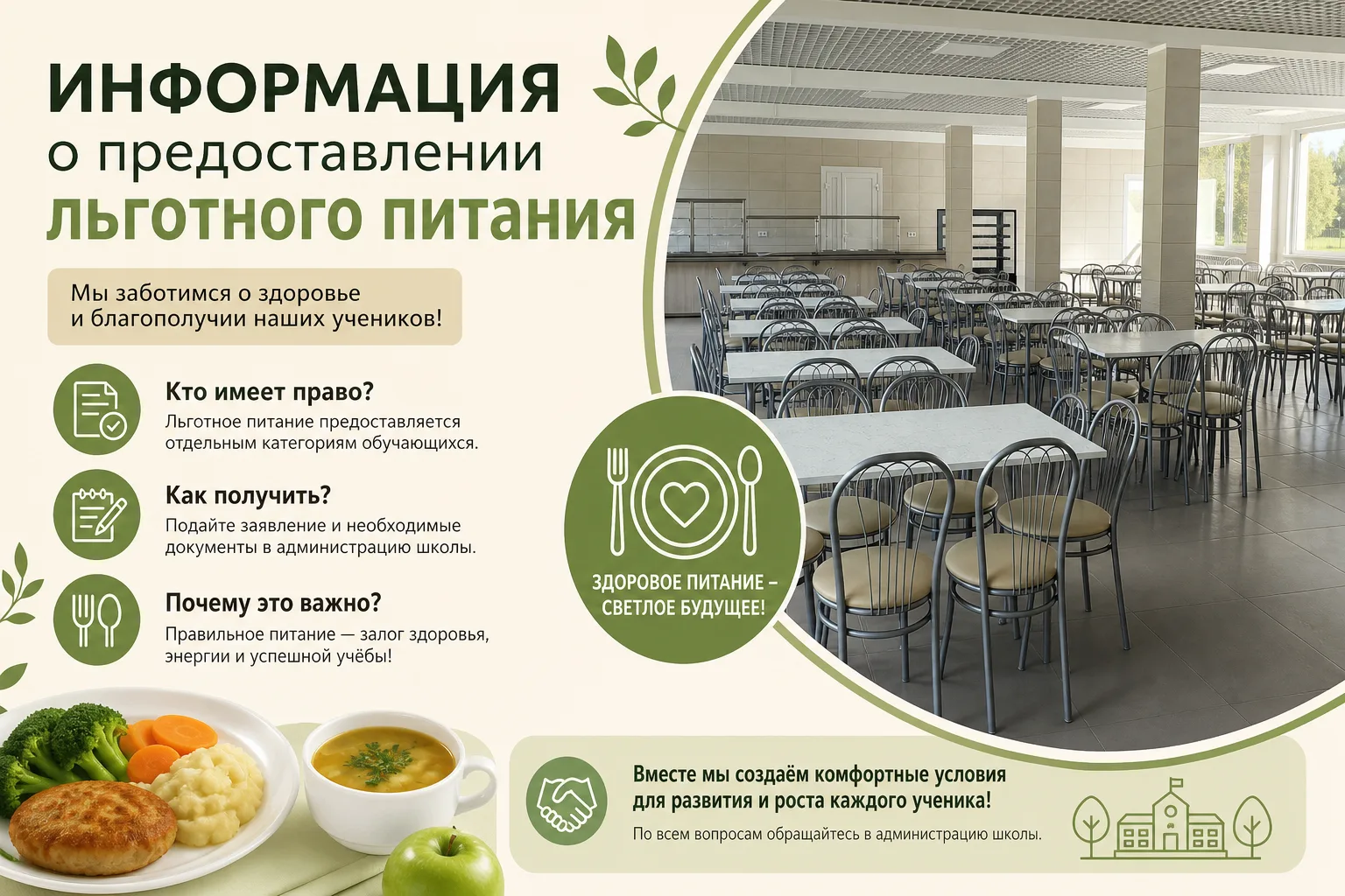 🍽Об организации питания.