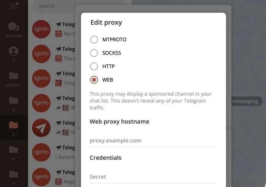 В Telegram добавили веб-прокси — в свежем обновлении появился улучшенный обход блокировок.
