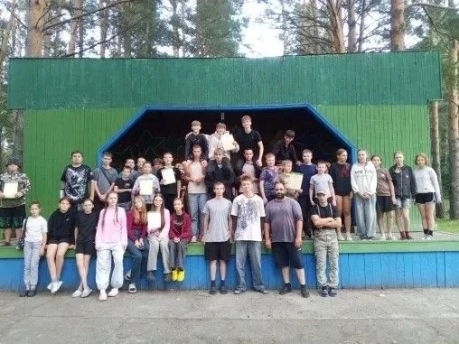 В палаточном лагере МАУ База отдыха "Березка" прошла туристско-спасательная смена для р...