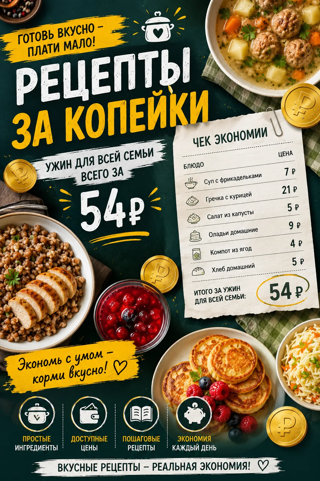 🔥Хватит переплачивать за еду!