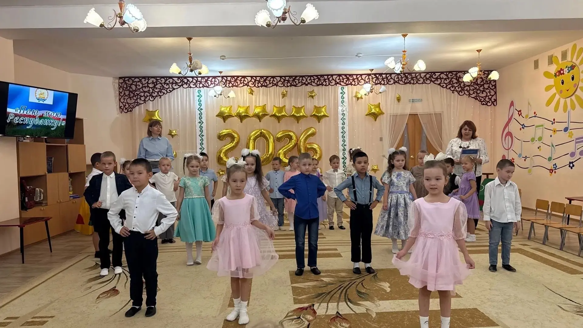 🦅В детском саду «Золотая рыбка» прошло торжественное посвящение в «Орлята-дошколята»!