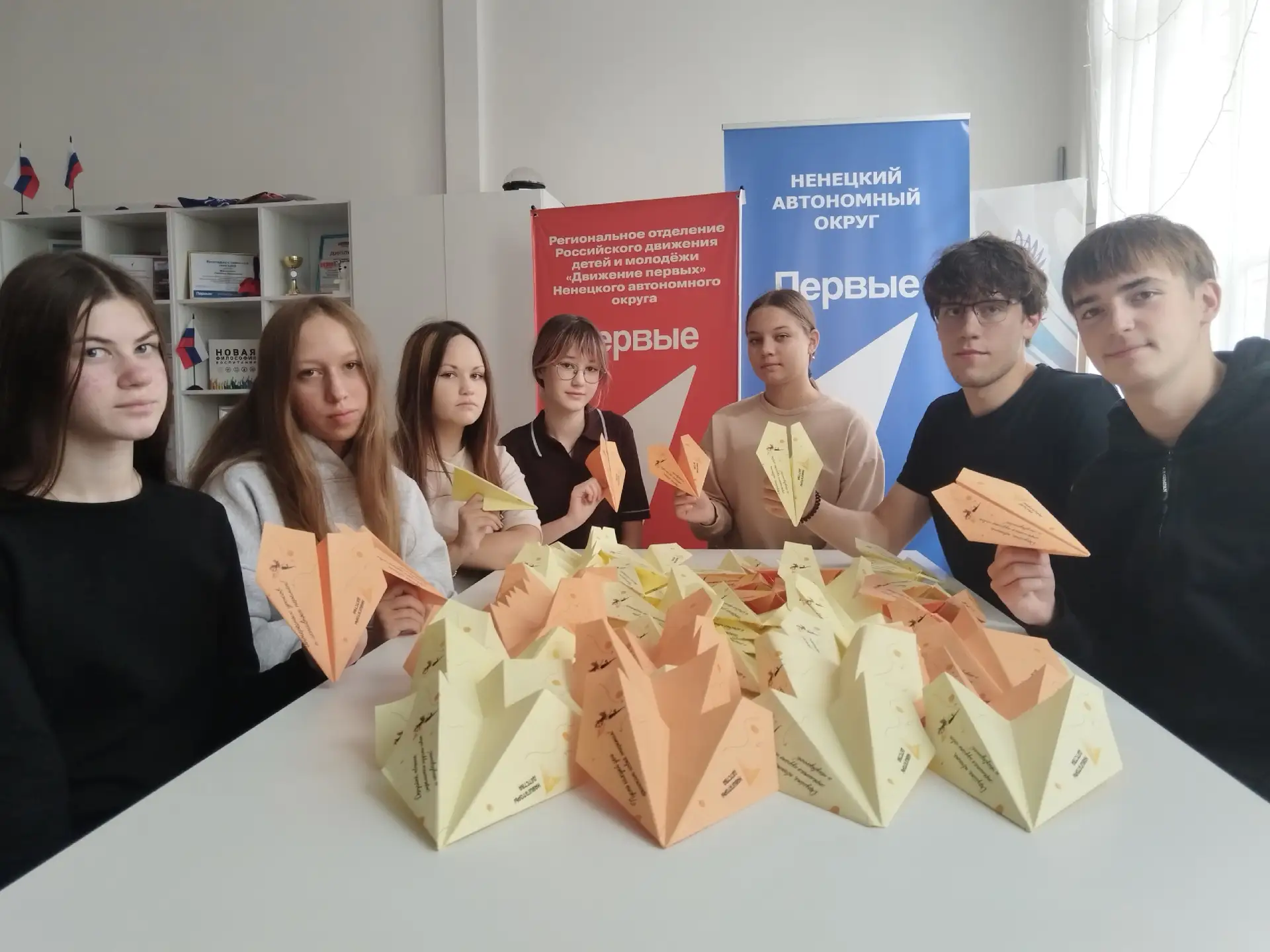 🤗Будущие выпускники  завершили подготовку тематических самолетиков акции "Самолетик бу...