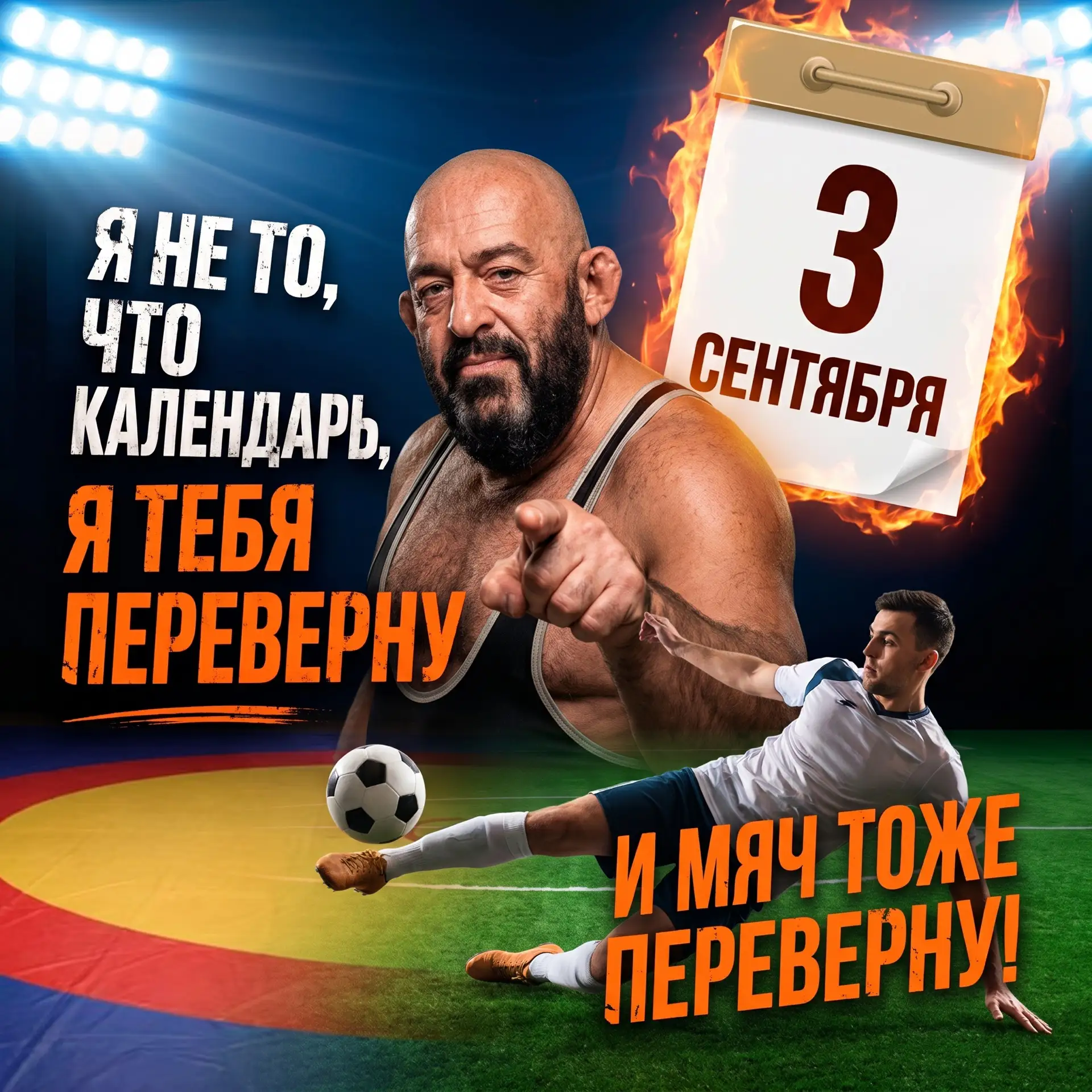 Я календарь переверну — и снова третье сентября!