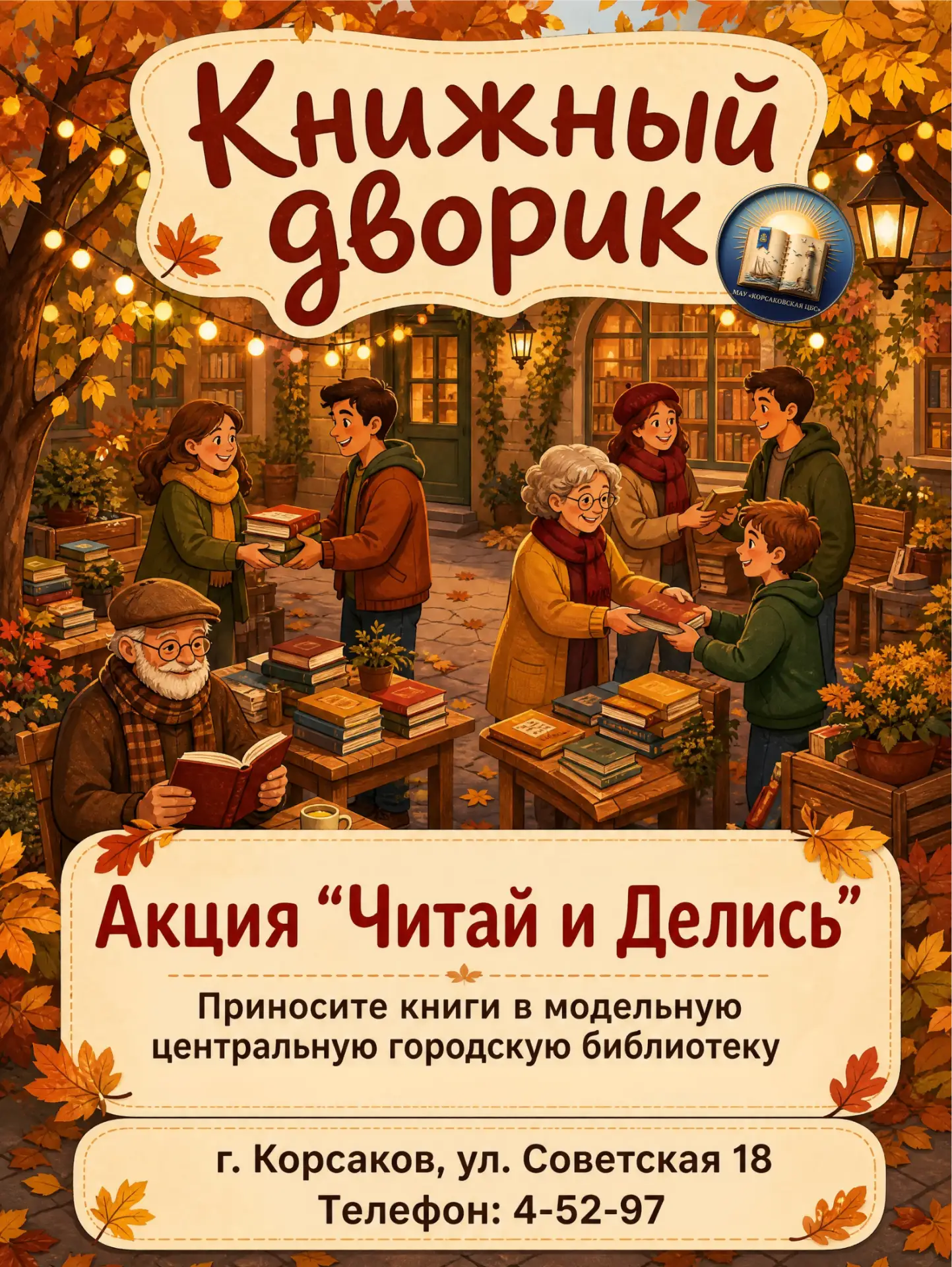 📙 Не пропустите акцию «Читай и делись»