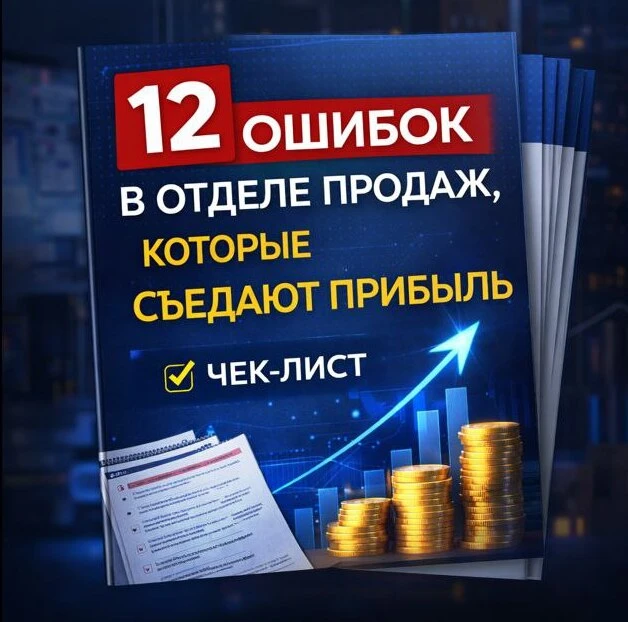 12 ошибок отдела продаж, из‑за которых собственник живёт в операционке и теряет от 300 ...