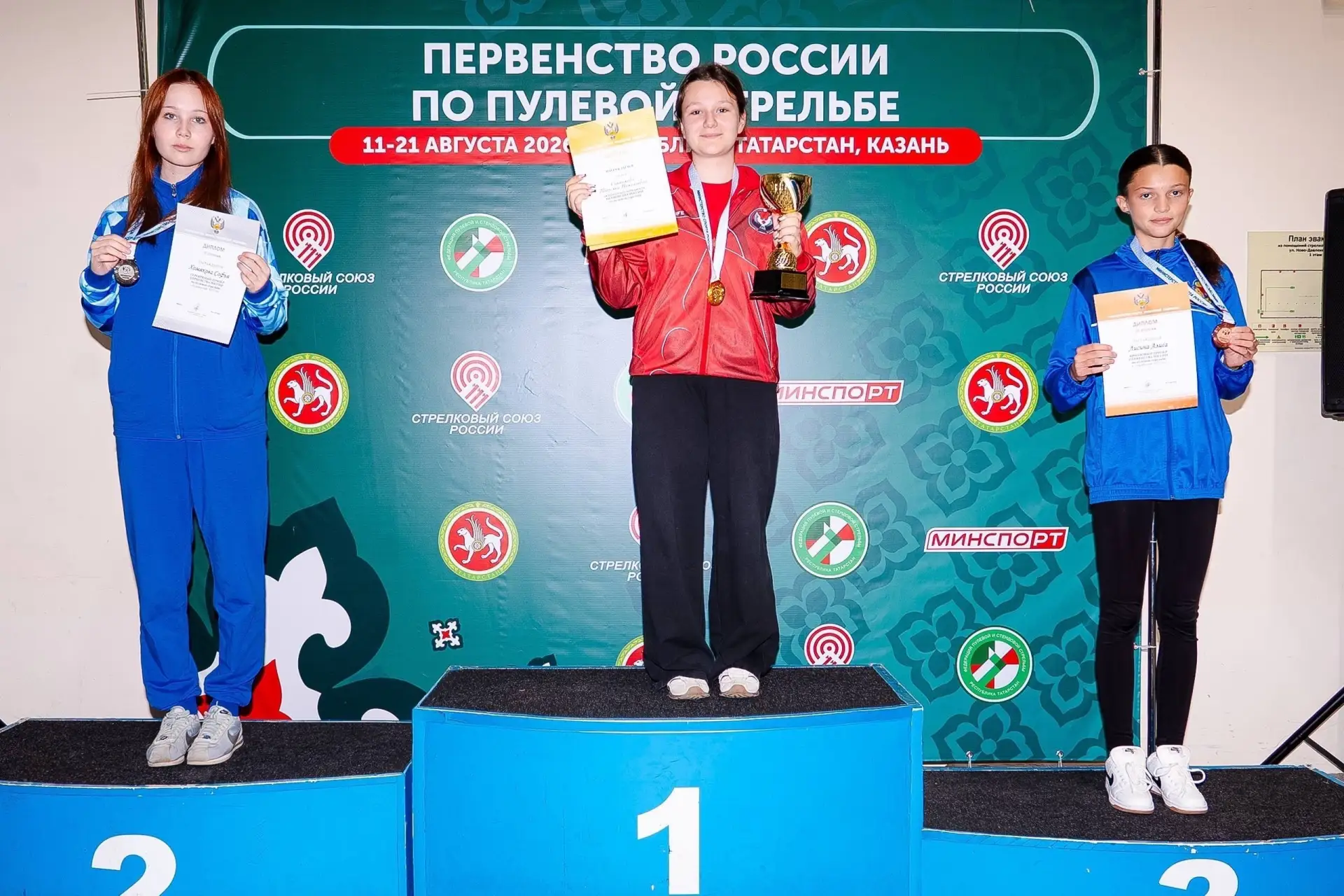 Юные стрелки Поморья – серебряные призеры национального первенства