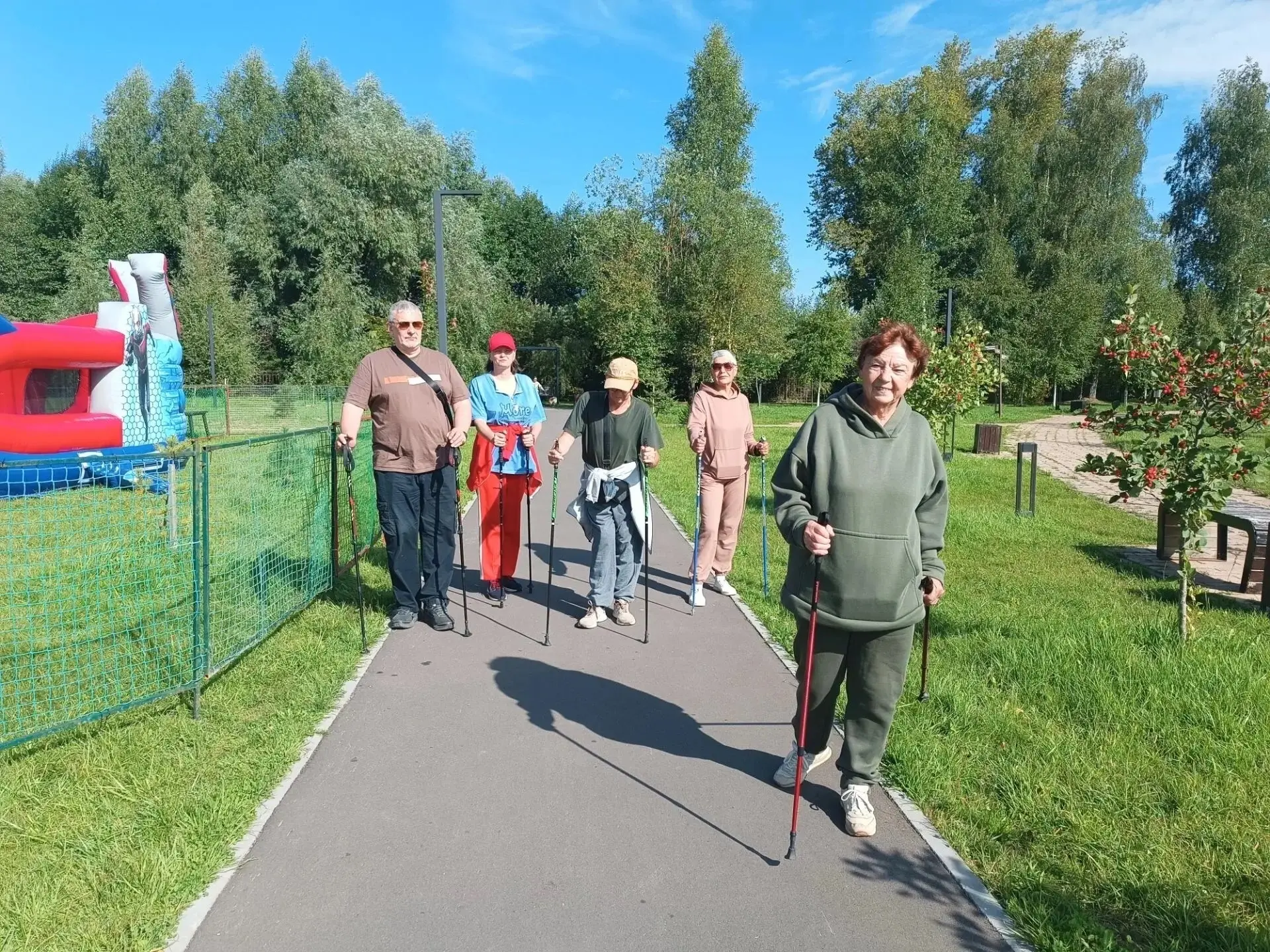 Тренировки в парке. ☘️☀️