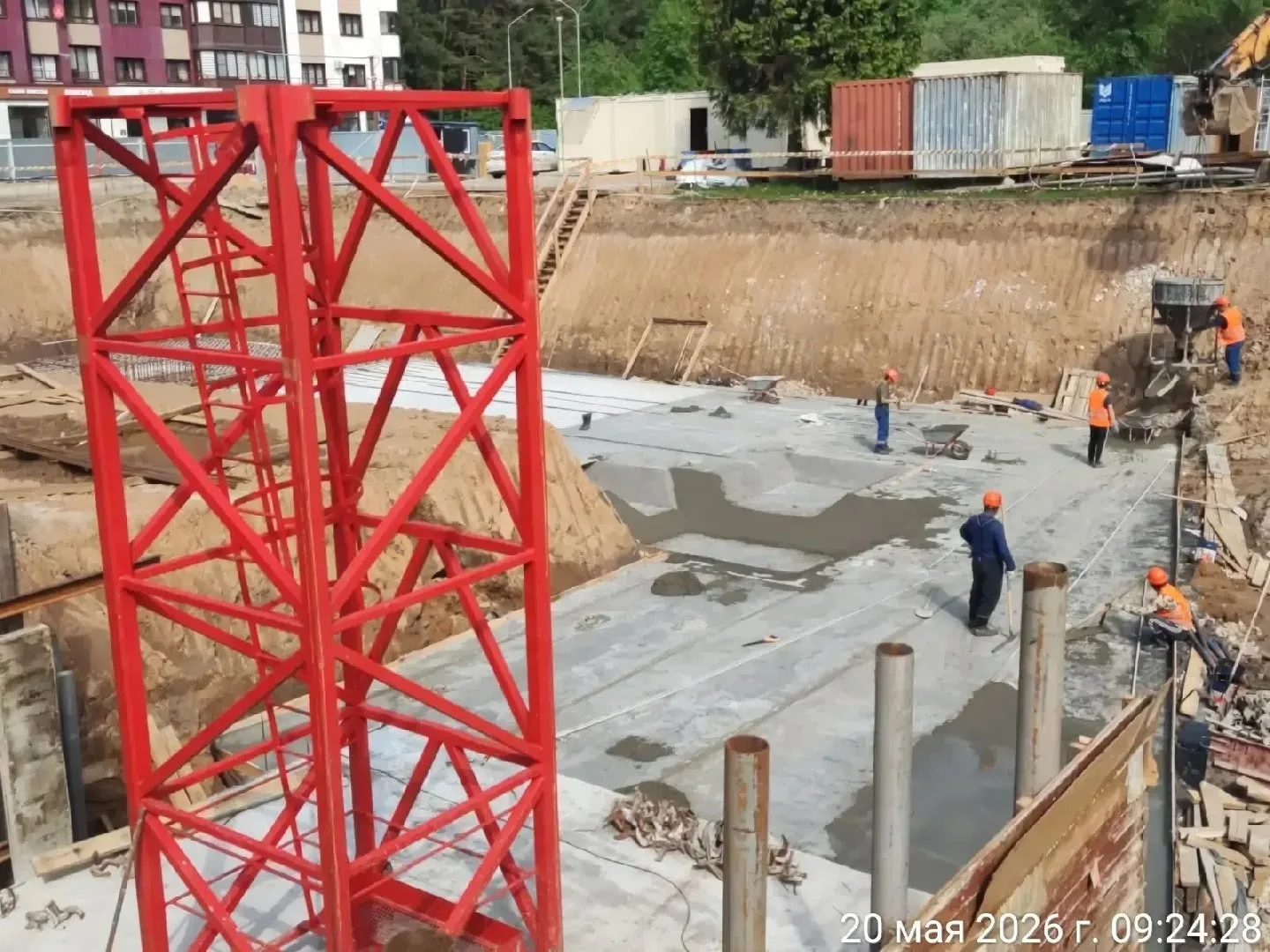 🏗️ Строители приступили к устройству фундамента новой детской поликлиники. ✊  Четырёхэтажное здание 