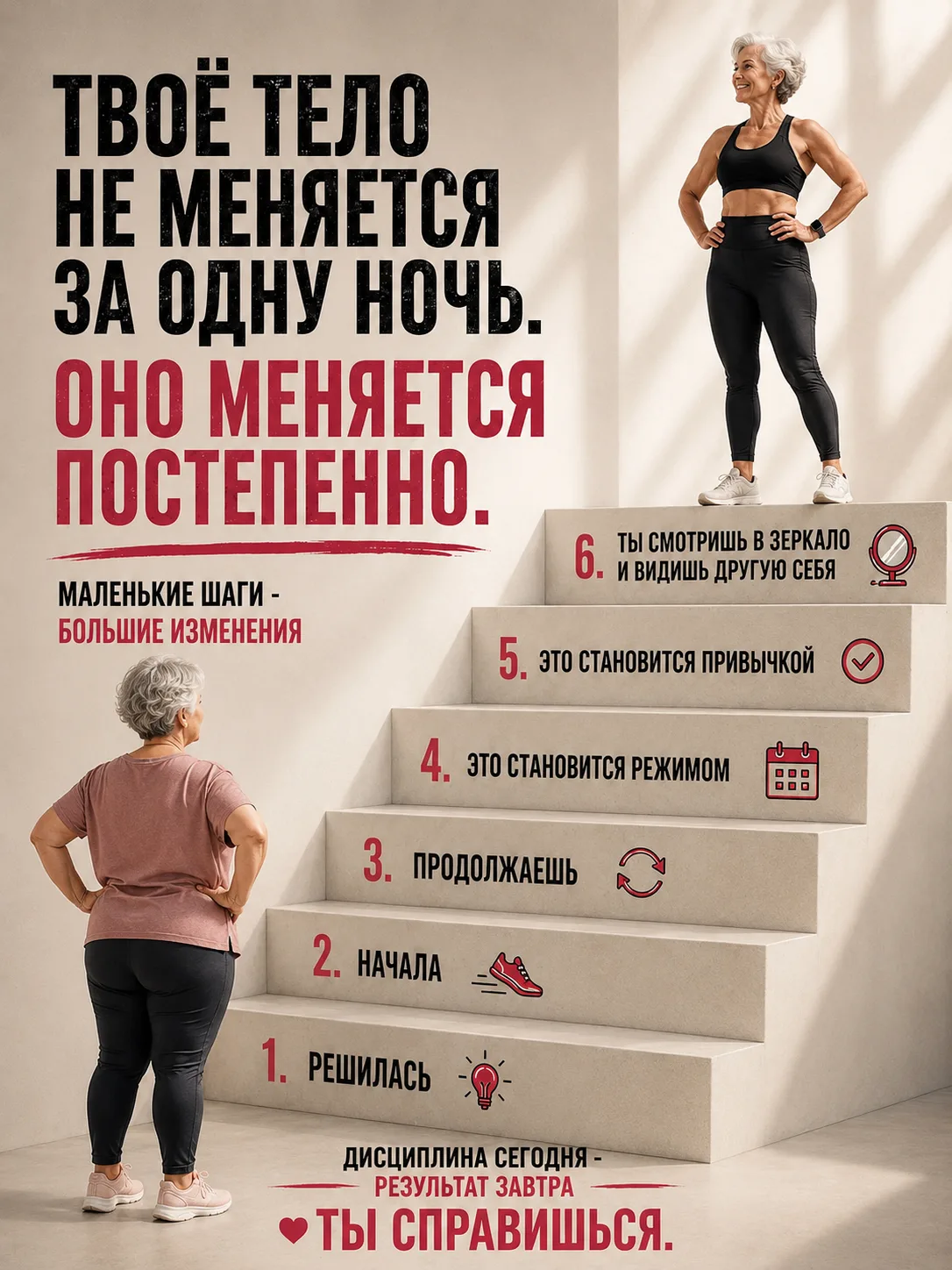 Между этими двумя женщинами — не годы. Между ними — решение