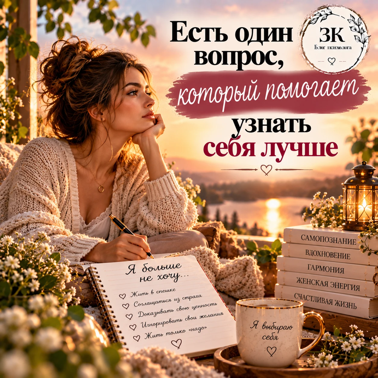 🌱 Есть один вопрос, который помогает узнать себя лучше