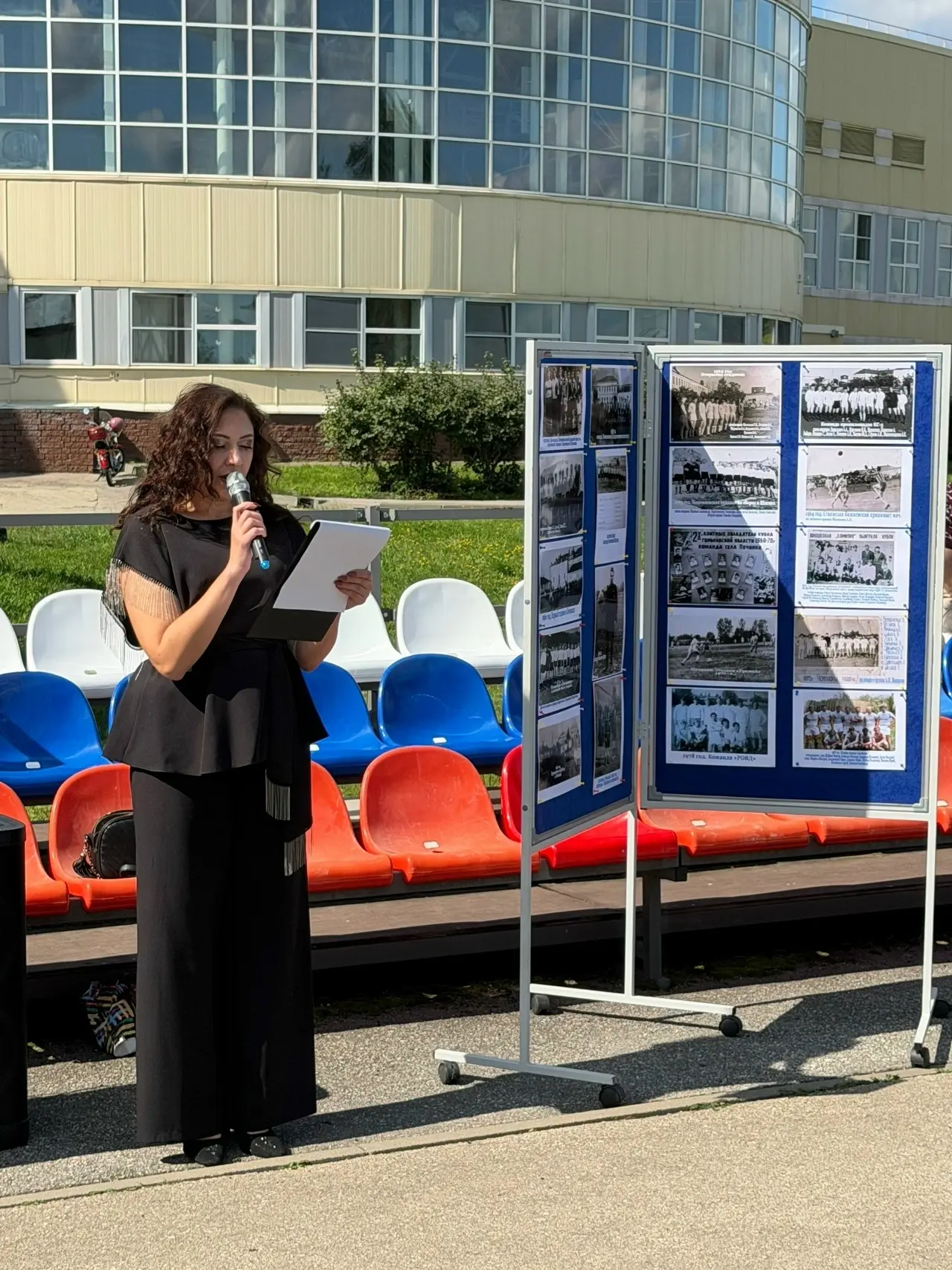 Сегодня 22 августа Дворец культуры принял участие в торжественном открытии на футбольно...