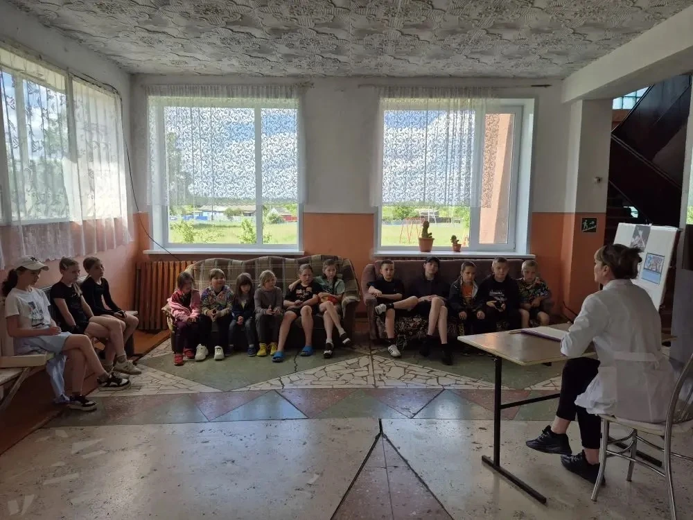 Встреча с фельдшером в сельском доме культуры✨

Воспитанники детской досуговой оздоровительной площа
