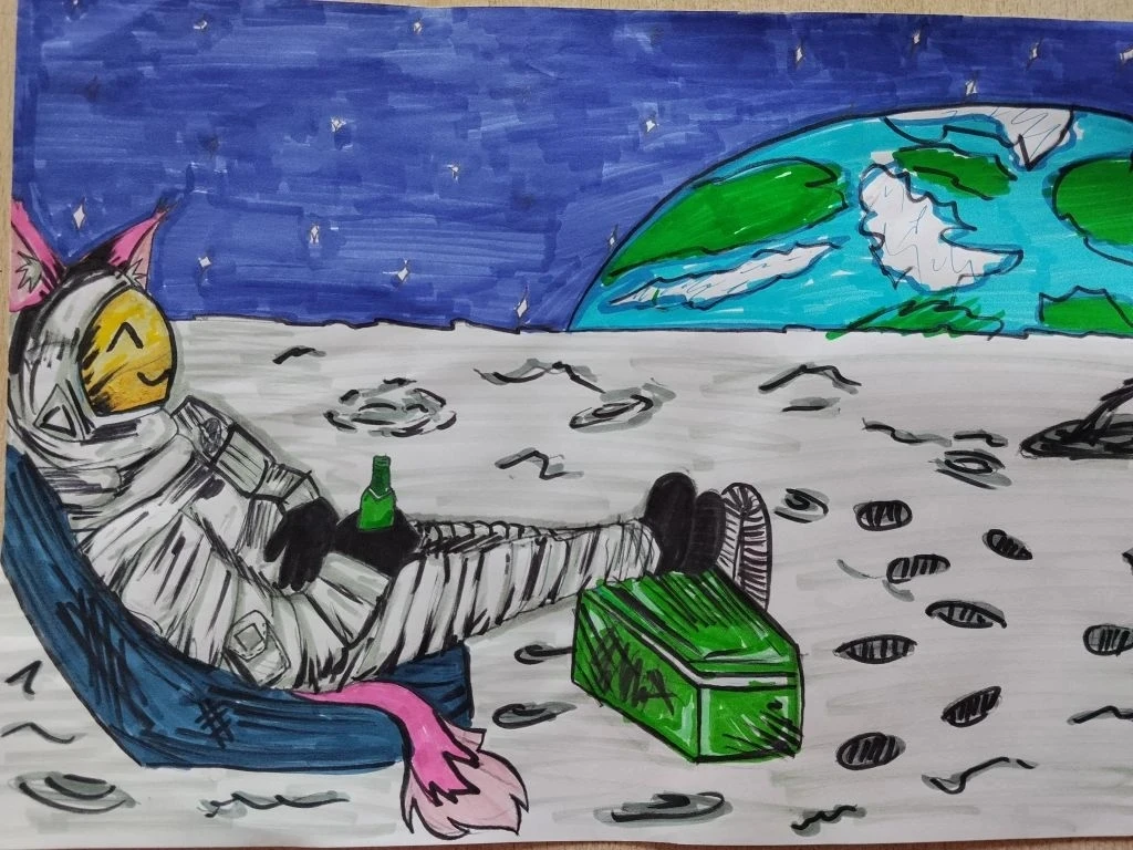 "Тайна далеких галактик: Космический пейзаж"     🚀Космос всегда манил человечество своей загадочност
